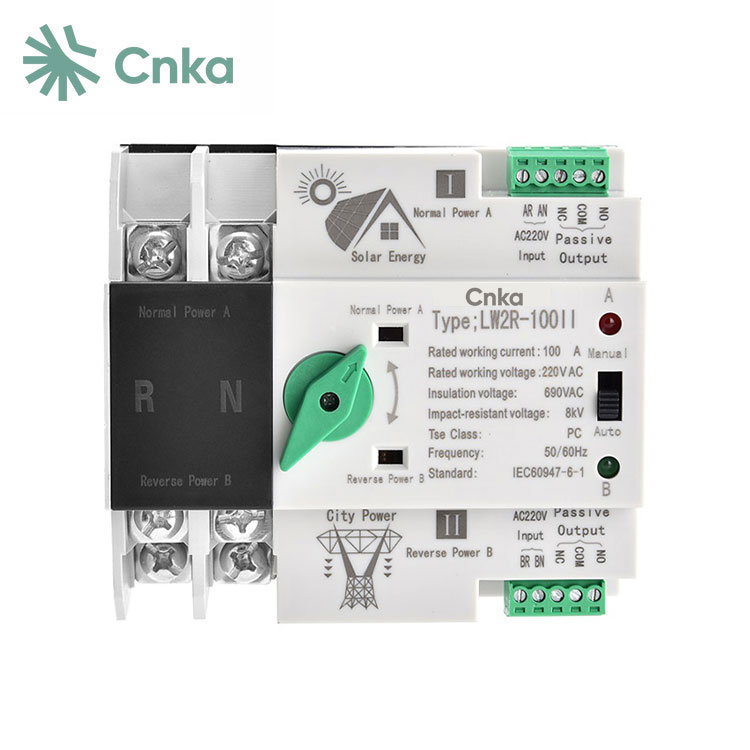 Dual Power Automatisk Transfer Switch